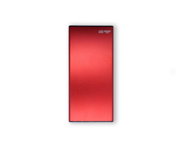 VIGGO DESIGN POWERBANK VIGGO PREMIUM 10.000 mAh PD 18W aluminium Czerwony - 1459384 - zdjęcie 3